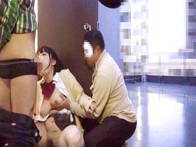 「イケナイこといっぱい出来るよ…」 中年オジたちデカマラ猛ピス→ザーメンぶっかけで高学歴お嬢様の倫理観崩壊 思春期マ●コ中出し放題でドМ転落６P大乱交　サンプル画像08